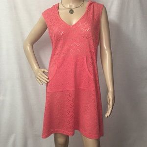 Coral Swimsuit Cover Up
